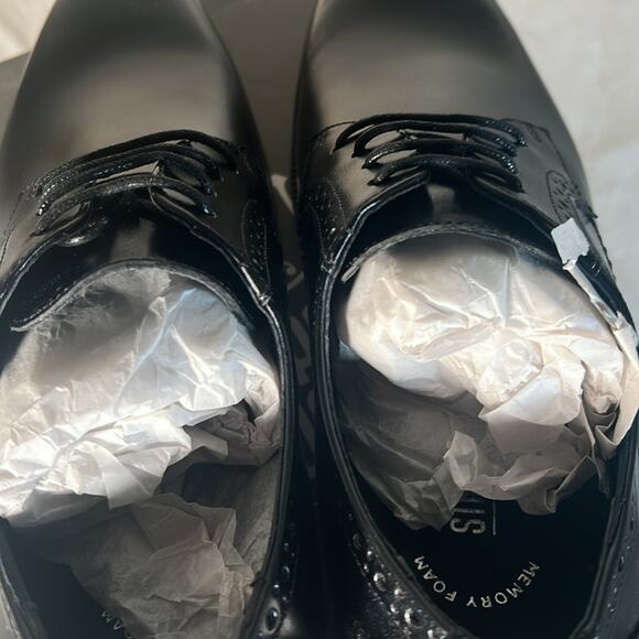 NEW Stacy Adams Black Dress Shoes size 7 1/2 main image 6